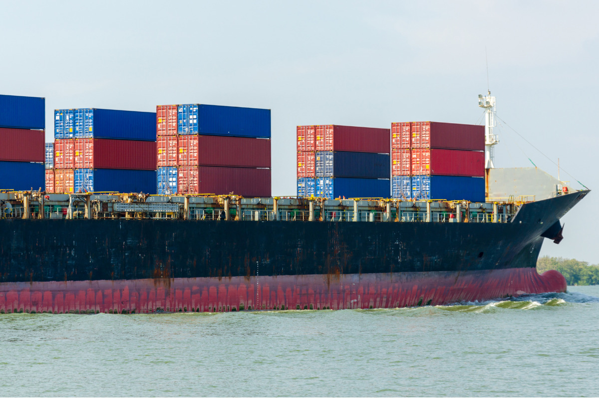 transport de marchandises avec les conteneurs