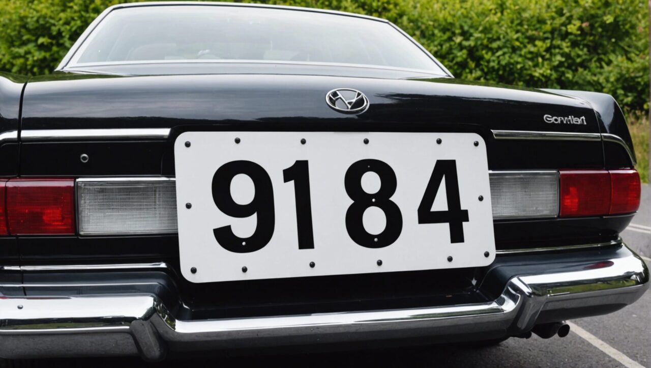 découvrez si les plaques d'immatriculation noires sont autorisées et les règles à suivre avec notre guide complet.